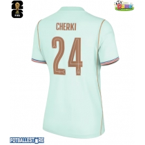 Frankrike Rayan Cherki #24 Bortedrakt Dame VM 2026 Kortermet